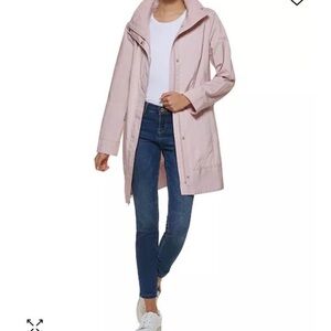 Women's Pink Hooded Jacket
